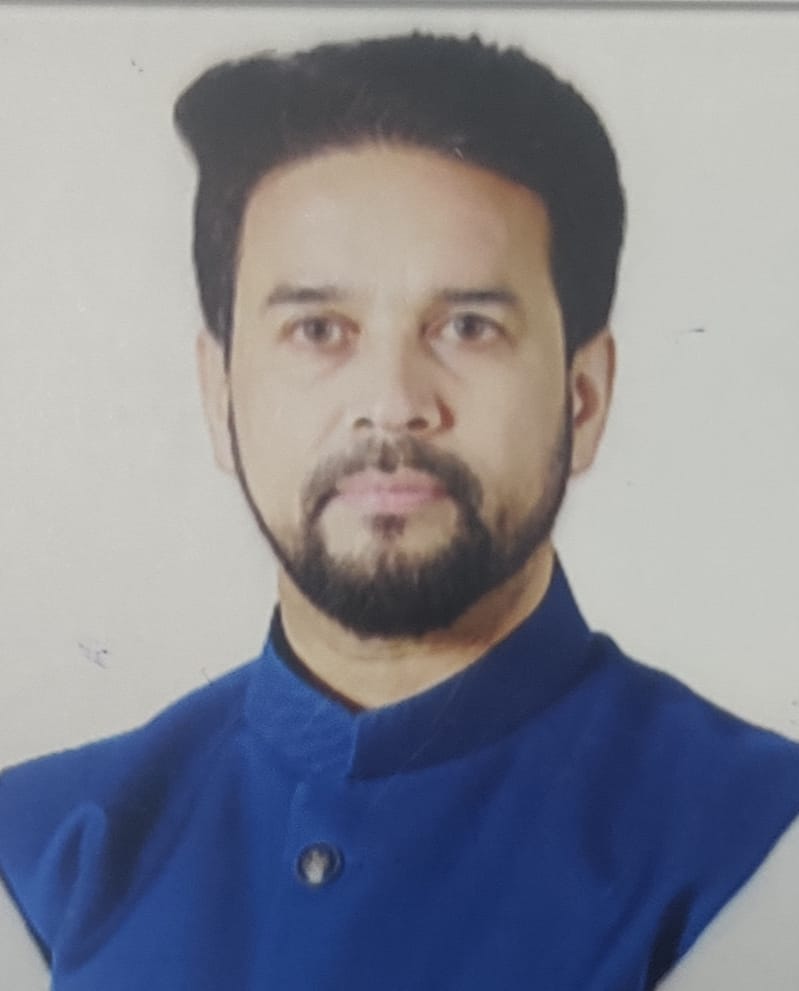 Anurag Singh Thakur , BJP candidate bio : Assets , Total Income ...